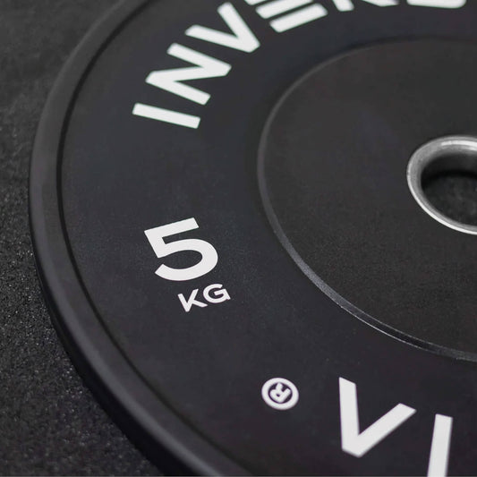 Inversia Fitness Black Bumper Plates
