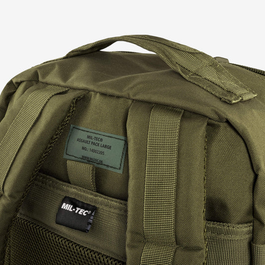 Mil-Tec US Assault Pack Large Olive 36L Backpack