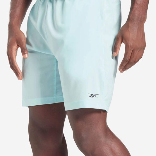 Reebok Austin Solid Men's Shorts - Baby Blue