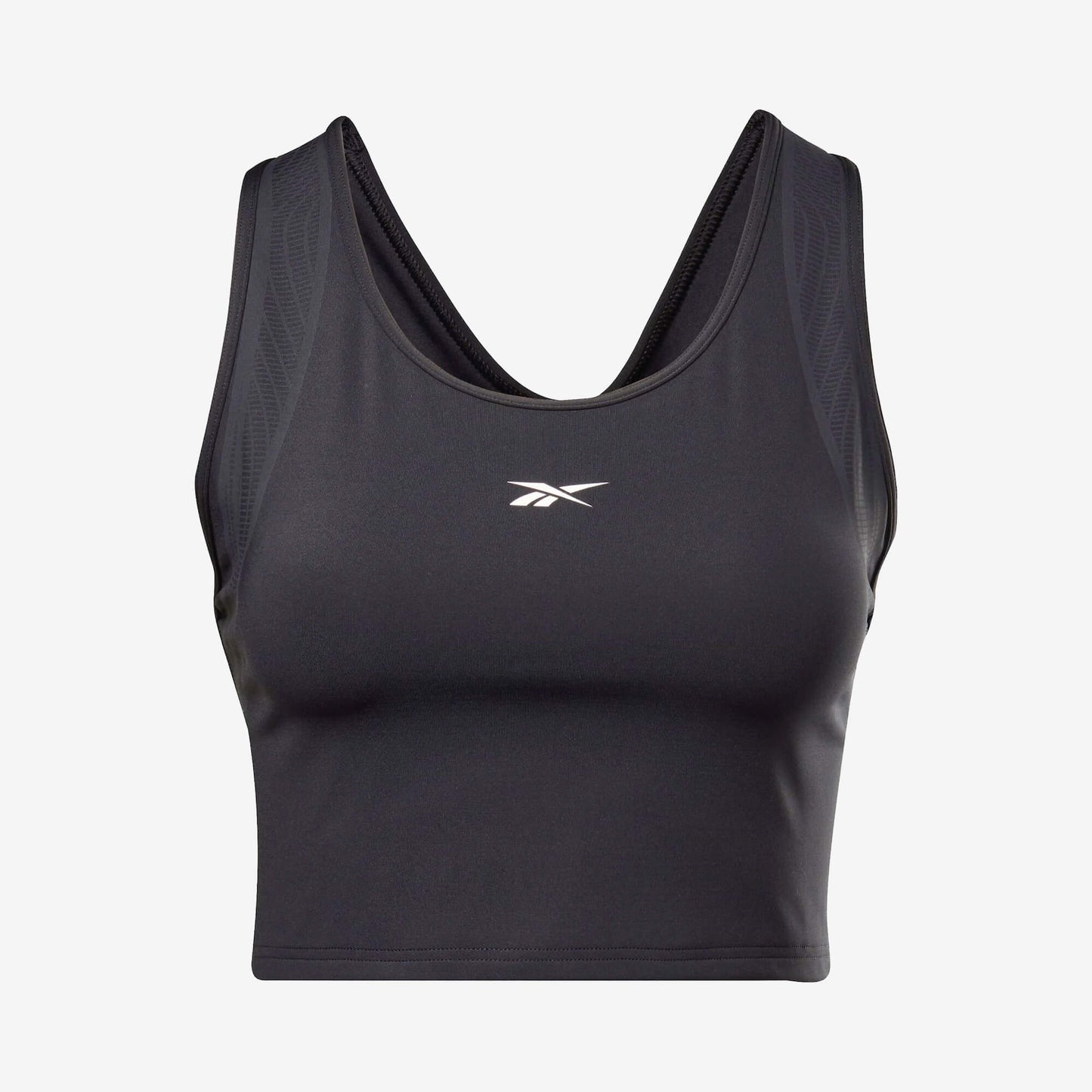 Camiseta de entrenamiento Reebok Lux Perform para mujer, color negro