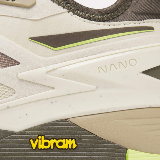 Reebok Nano X3 Adventure Trainers - Stucco Chalk