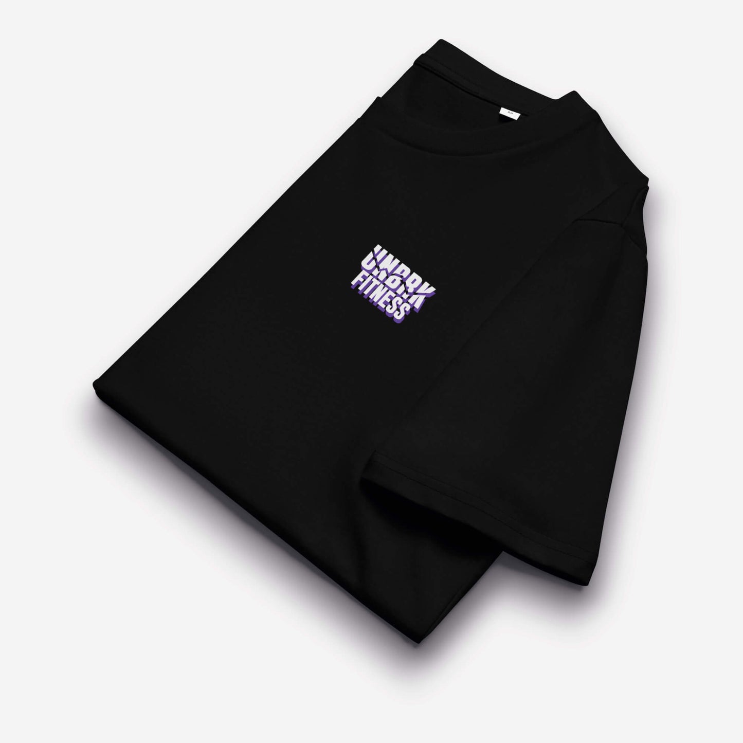 Camiseta negra de UNBRK Fitness con el lema 'Can't Stop Me'