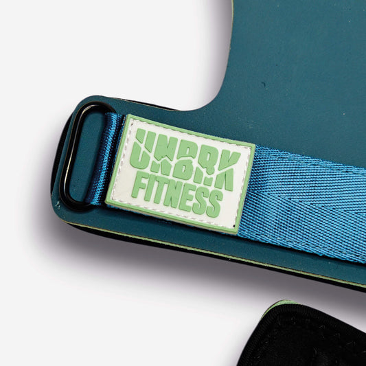UNBRK Fitness 'Handyman' Hand Grips - Blue Thunder