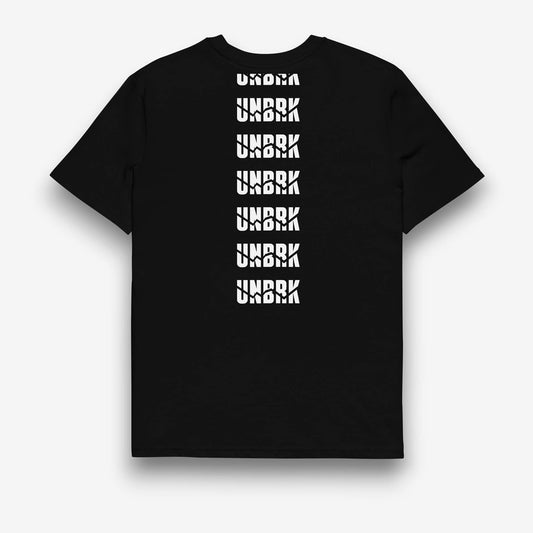 UNBRK Fitness T-shirt 'It's All About Commitment' - Black