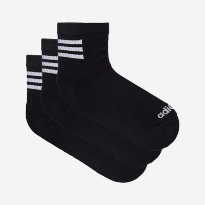 Chaussettes Adidas 3 bandes - Noir (3 paires)