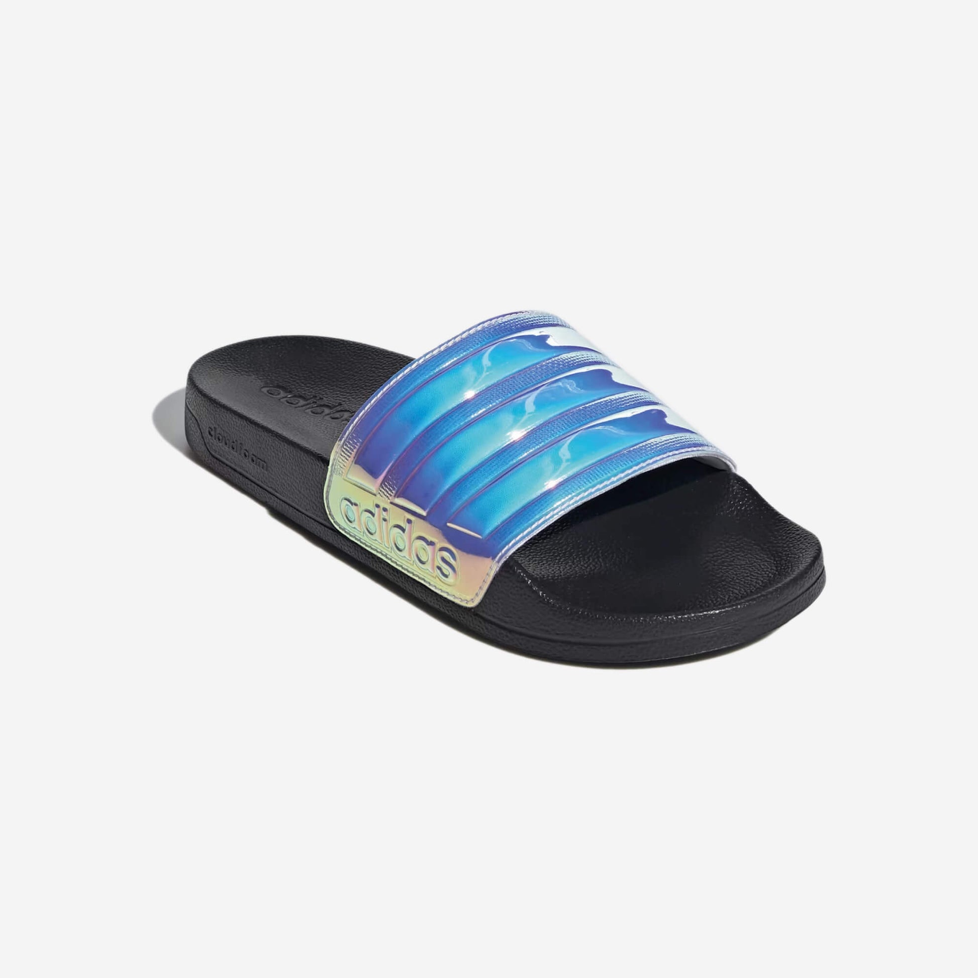Adidas Adilette Cloudfoam Slides Iridescent UNBRK Fitness