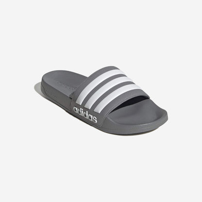 Adidas adilette slides grey - side view