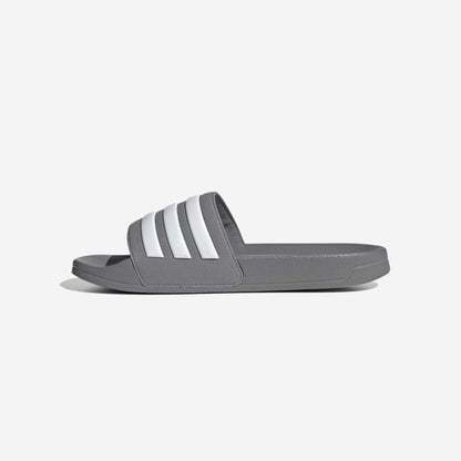 Adidas adilette slides grey - side view