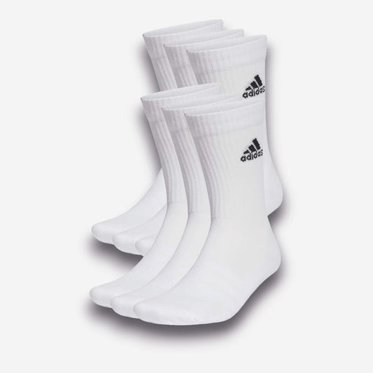 Adidas Cushioned Sportswear Crew Socks - White (6 Pairs)