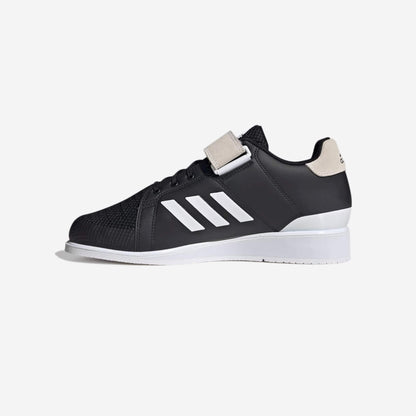 Adidas Power Perfect 3 Weightlifting Trainers - Black | White