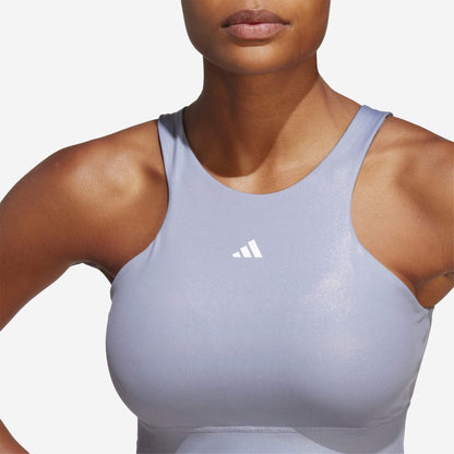 Adidas Powerimpact MS Longline Bra - Purple