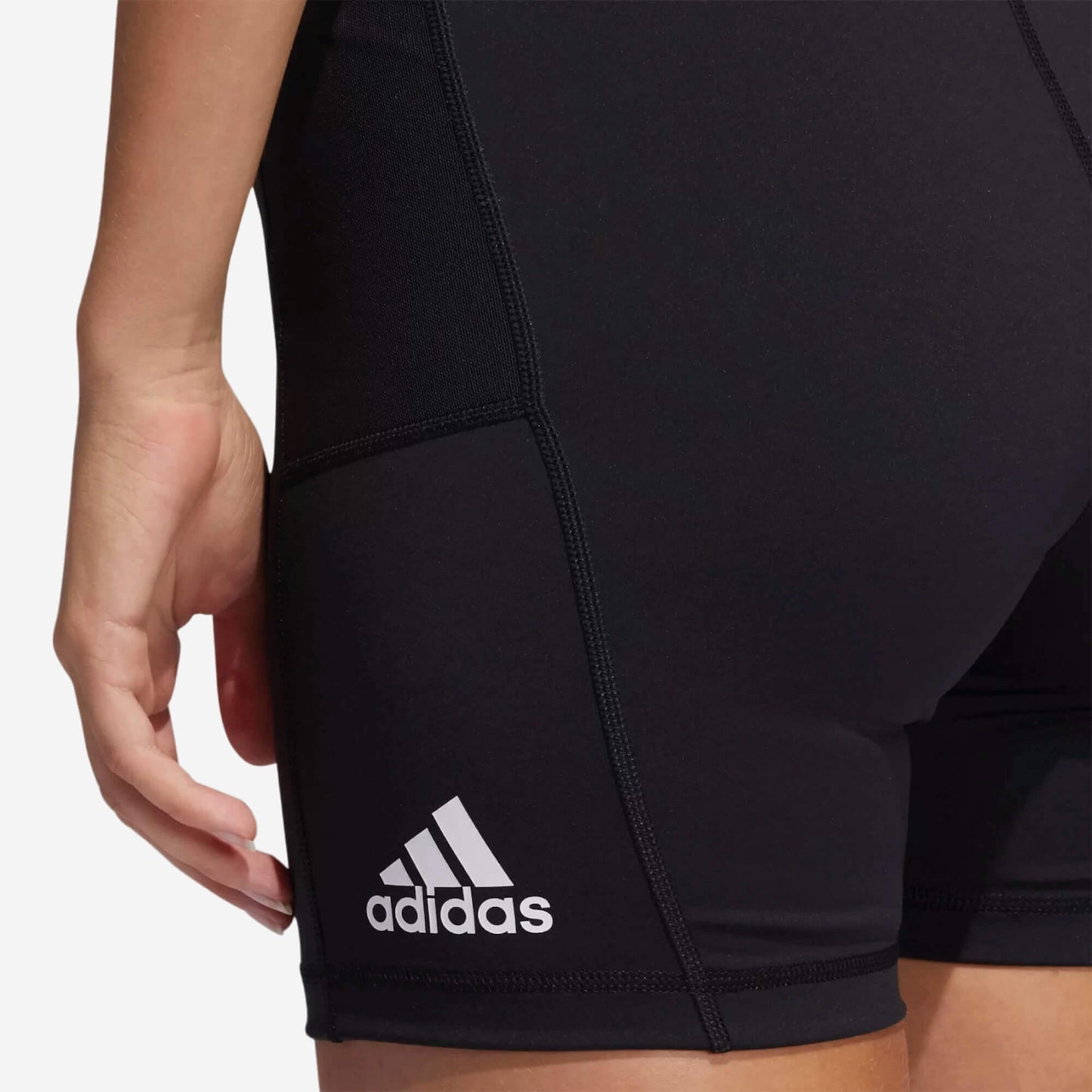 Adidas Shorts Badge Of Sport Techfit - Black