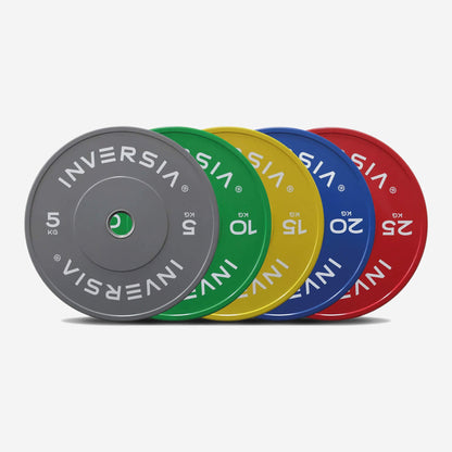 Inversia Fitness Coloured Bumper Plates