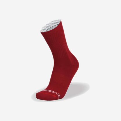 Lithe classic cushion pure ruby socks