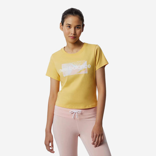 New Balance Athletics Mystic Minerals T-Shirt - Yellow