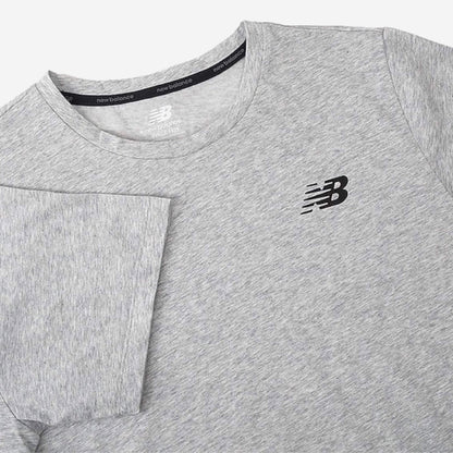 New Balance Heathertech T-Shirt - Grey