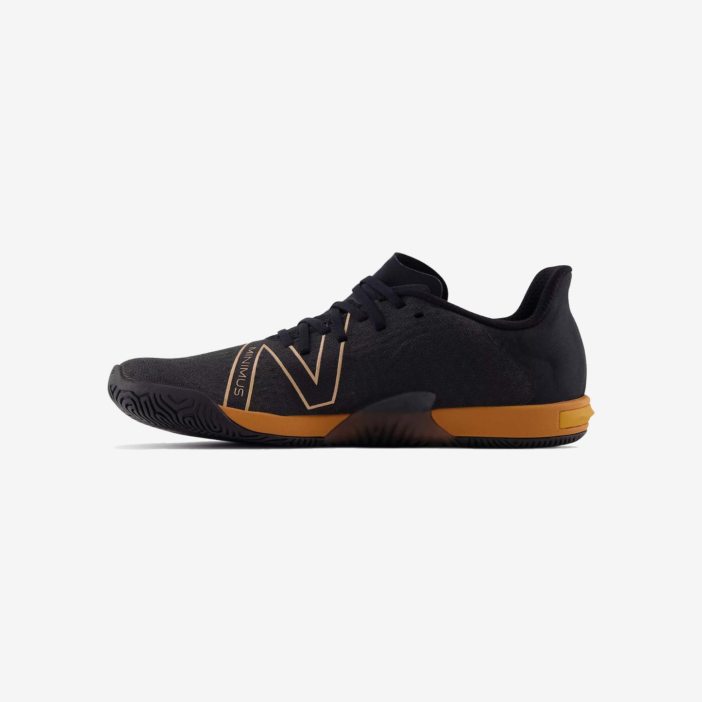 New Balance minimus tr men's cross-training trainers black - side view