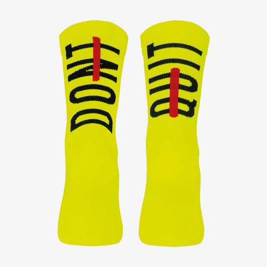 Pacific and Co. don't quit socks neon