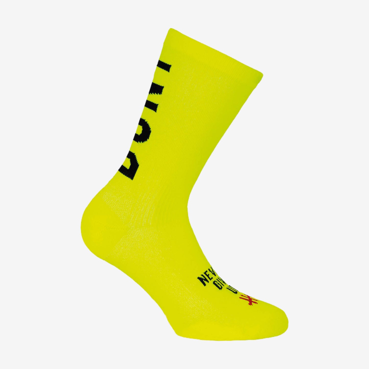 Pacific and Co. don't quit socks neon - side view