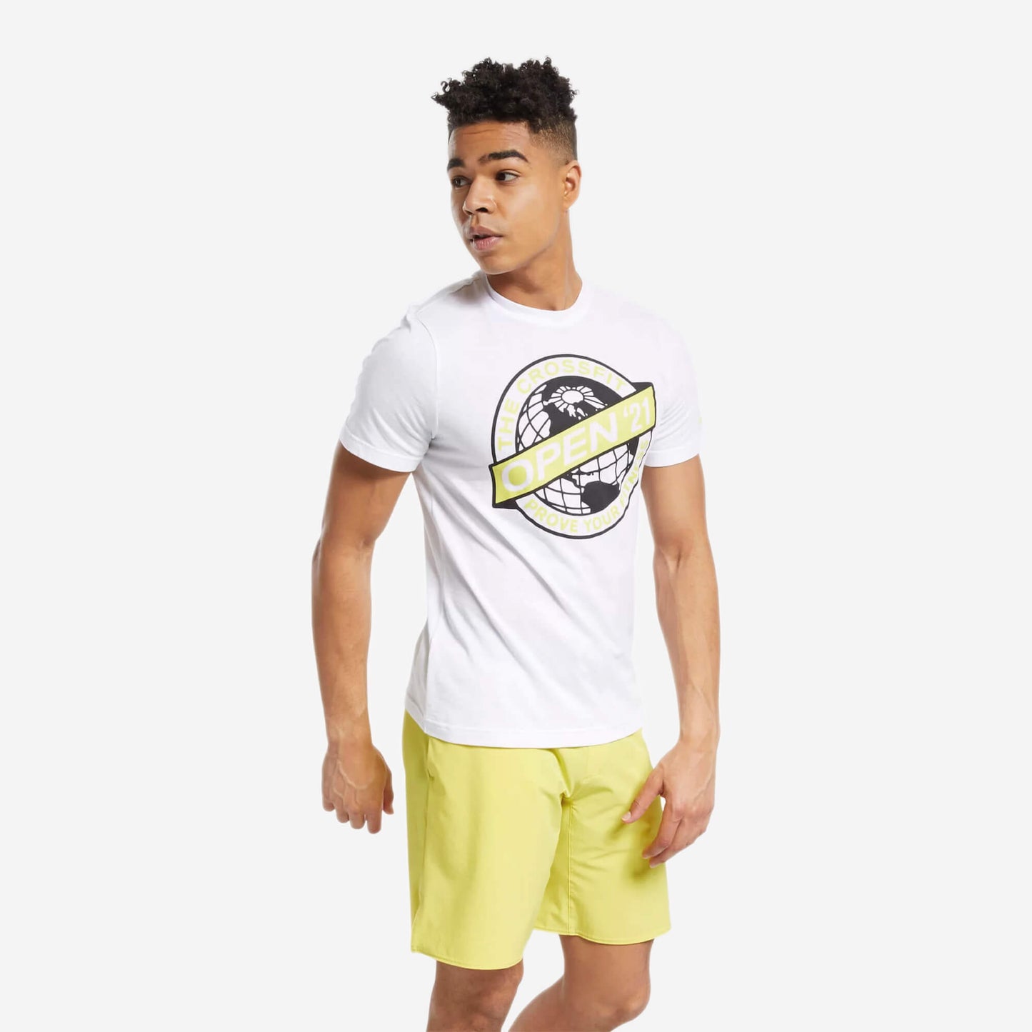 Reebok Crossfit 2021 Open Men's T-shirt - White