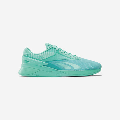 Reebok Nano X3 Trainers – Bold Cyber Mint