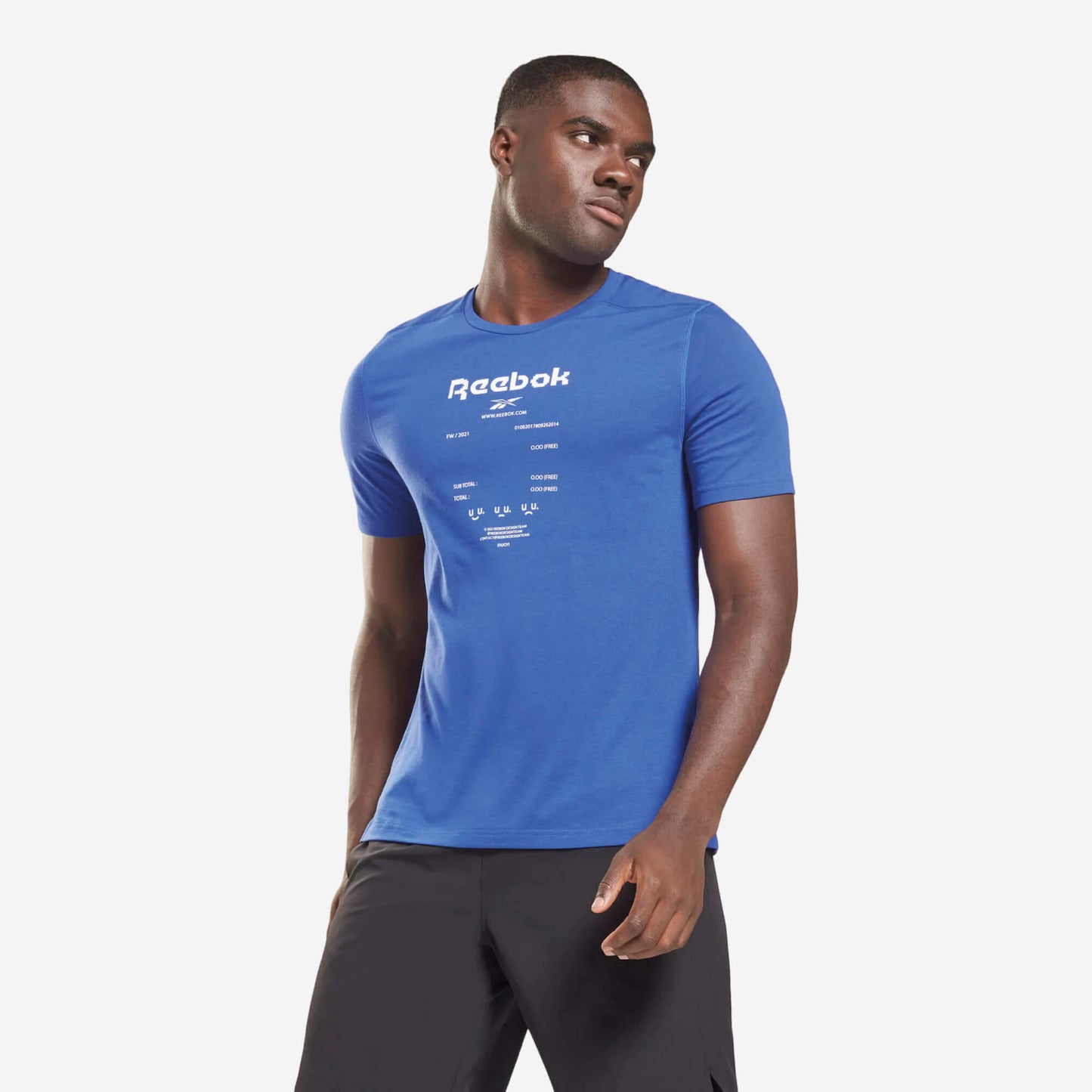 Reebok Speedwick Graphic Move T-Shirt - Blue