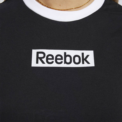 Reebok TE Linear Logo Women's Tee - Black