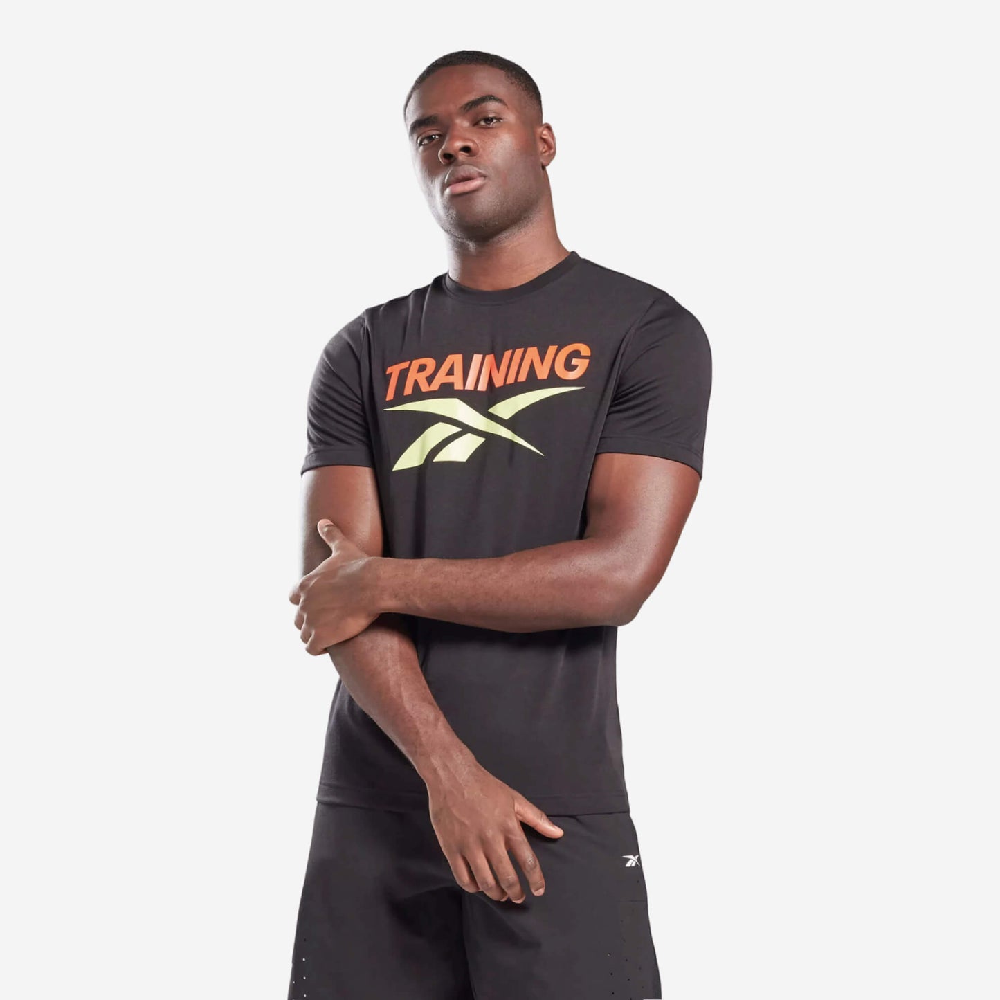 Reebok Training Vector Men's T-shirt - Black