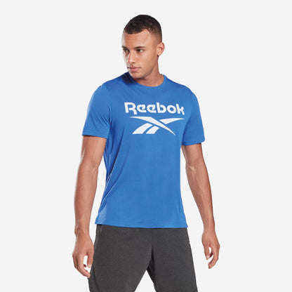 Reebok Workout Graphic Tee - Blue