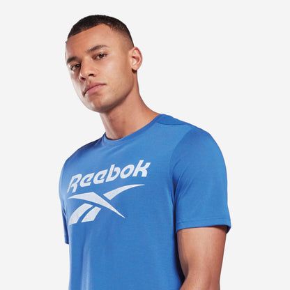 Reebok Workout Graphic Tee - Blue