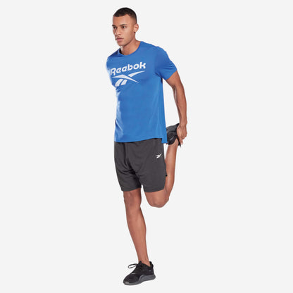 Reebok Workout Graphic Tee - Blue