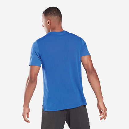 Reebok Workout Graphic Tee - Blue