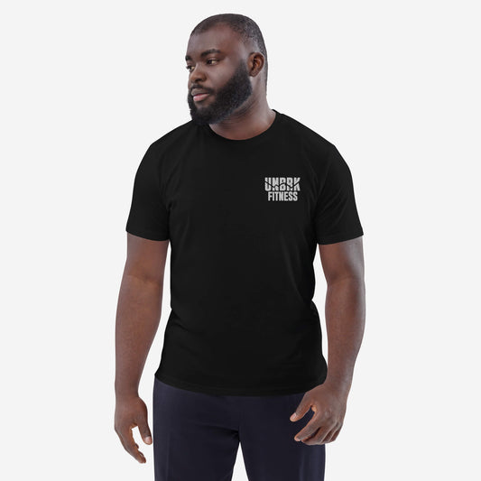 UNBRK Fitness Black Classic T-shirt - White Logo