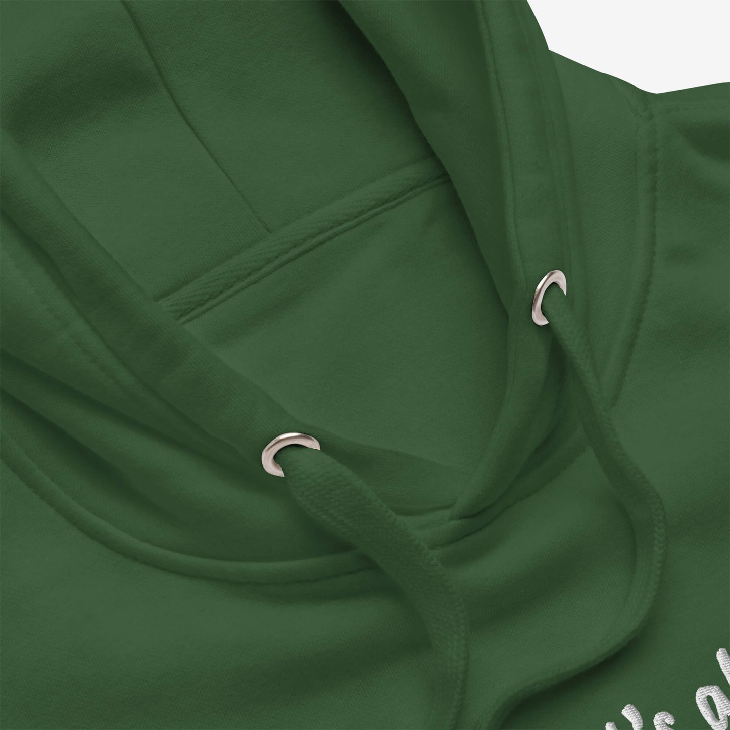 UNBRK Fitness Hoodie 'It's All About Commitment' - Forest Green