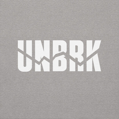 UNBRK Fitness Hoodie 'It's All About Commitment' - Grey