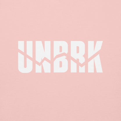 UNBRK Fitness Hoodie 'It's All About Commitment' - Light Pink