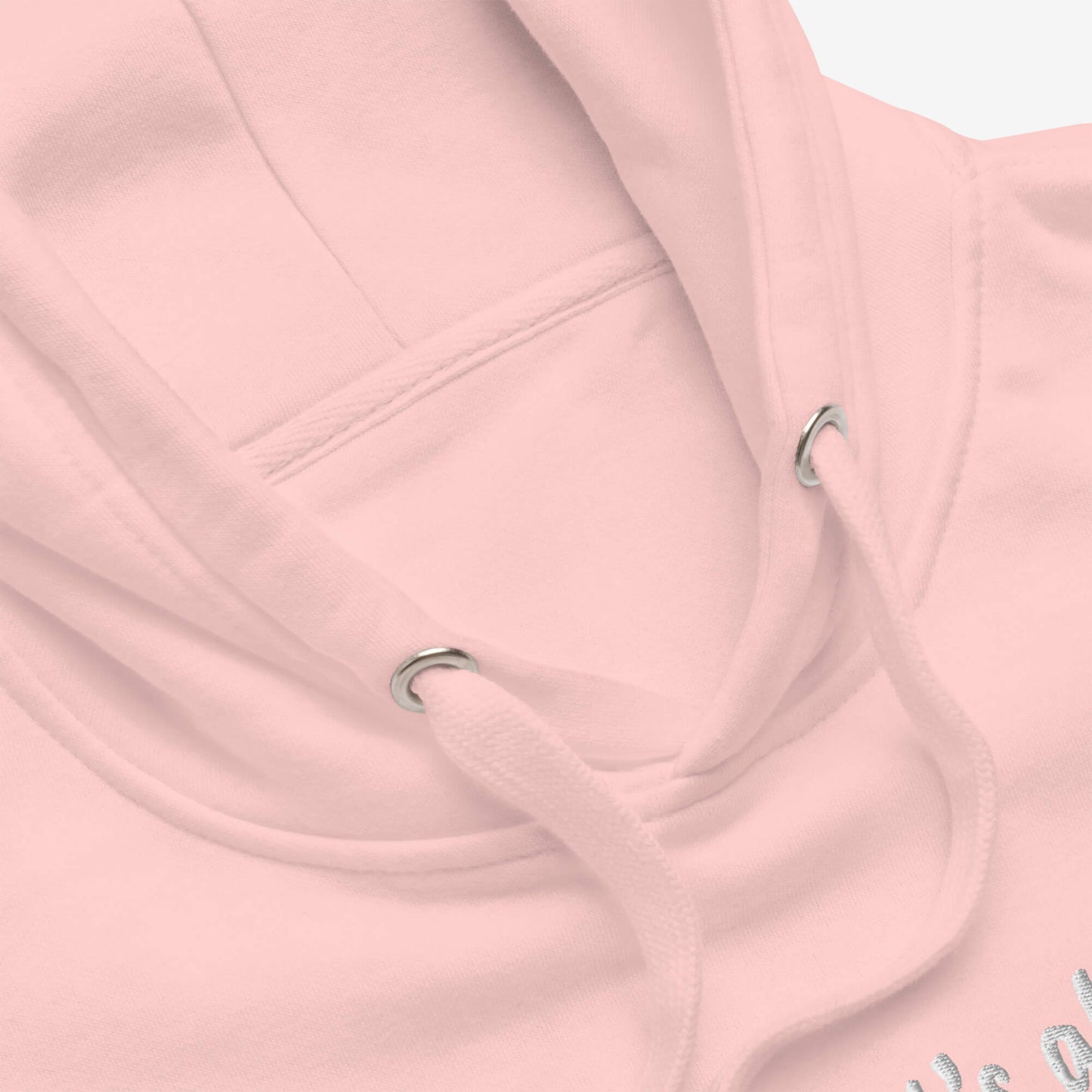 UNBRK Fitness Hoodie 'It's All About Commitment' - Light Pink