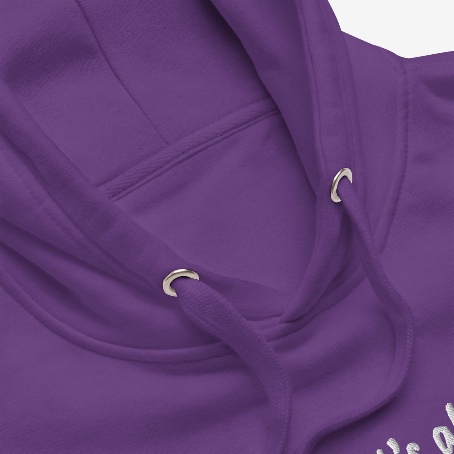 UNBRK Fitness Hoodie 'It's All About Commitment' - Purple