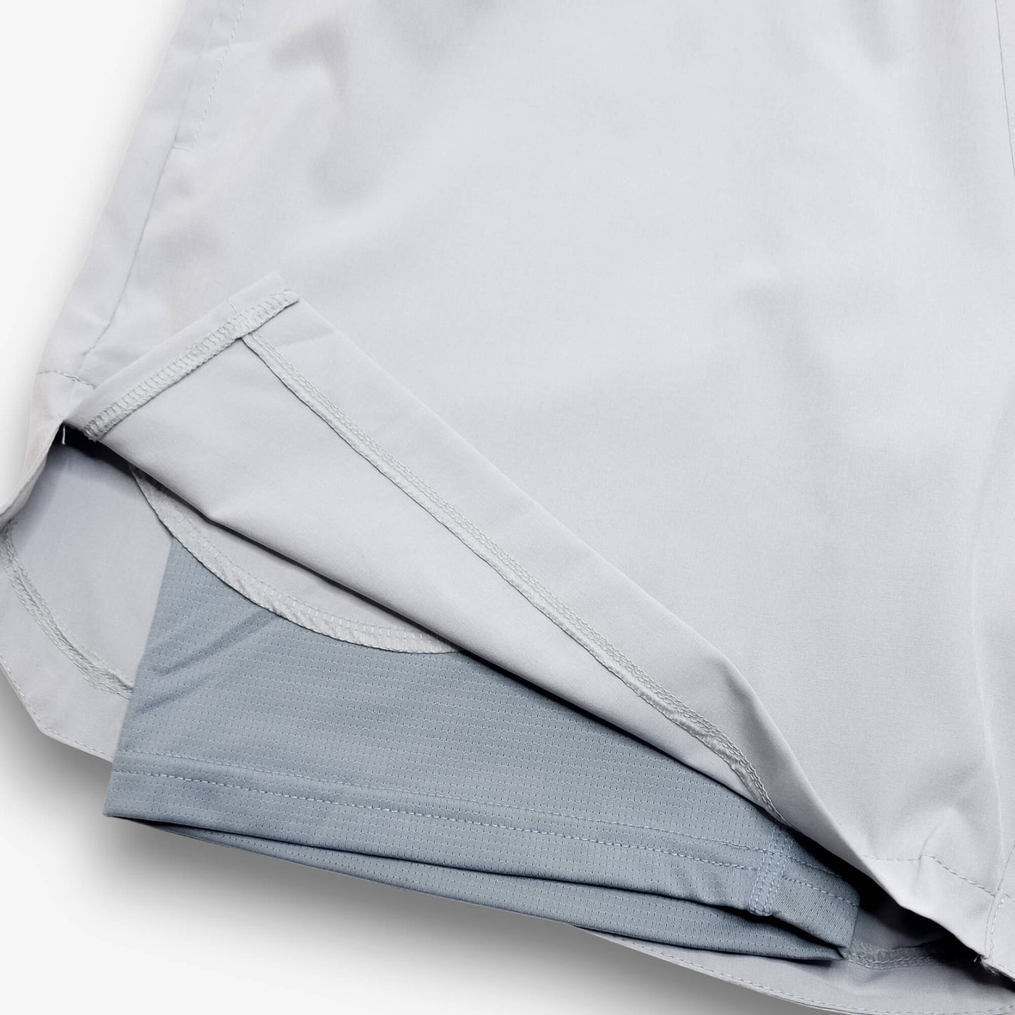 UNBRK Fitness Men Shorts 2-1 - 'Smoke Grey'