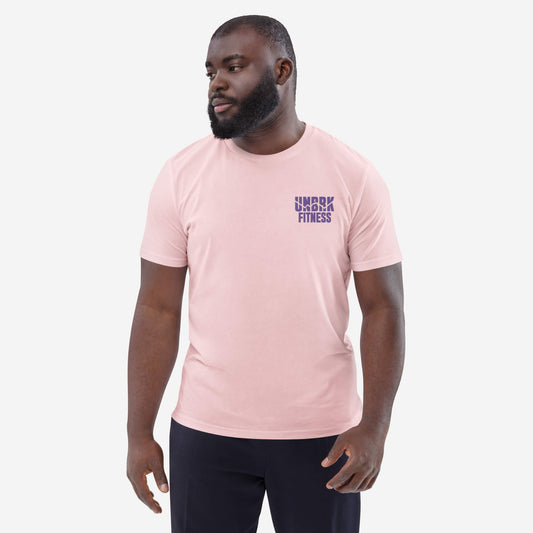 UNBRK Fitness Pink Classic T-shirt - Purple Logo