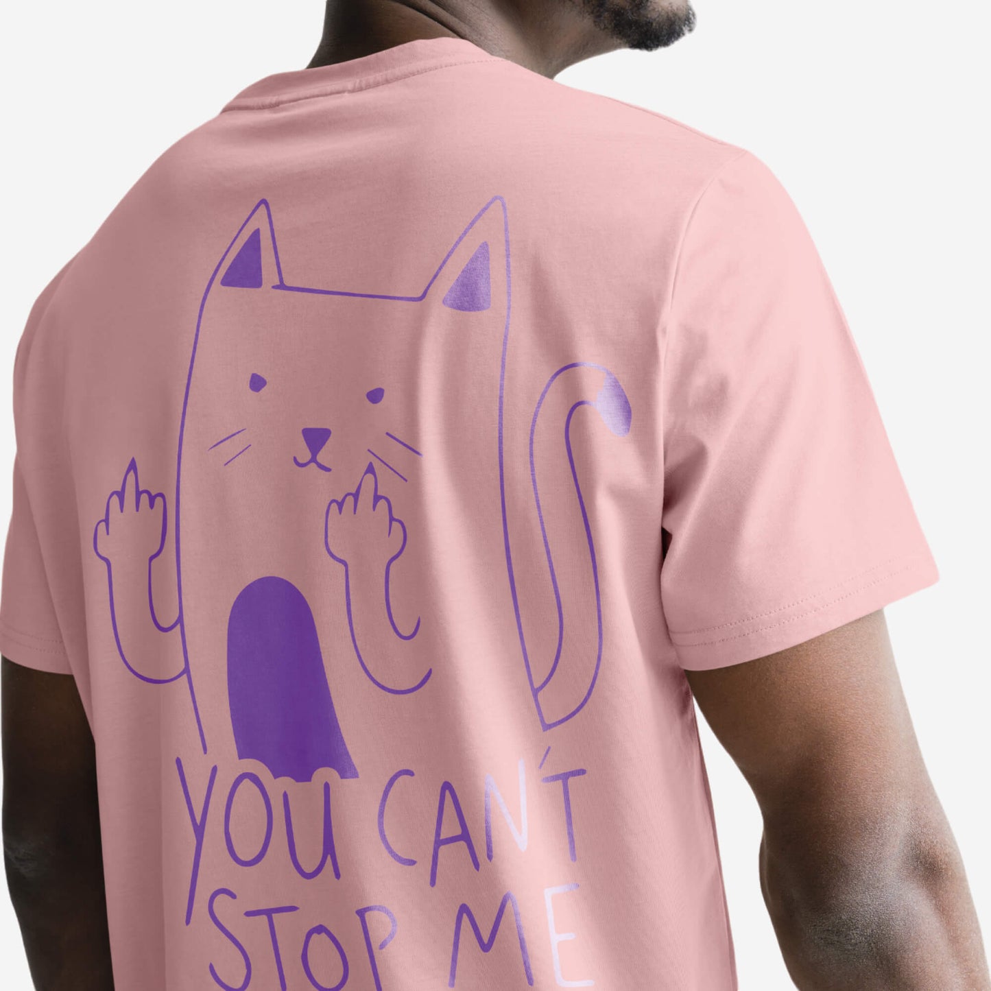 UNBRK Fitness Pink T-shirt - 'Can't Stop me'