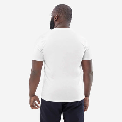 UNBRK Fitness White Classic T-shirt - Green Logo