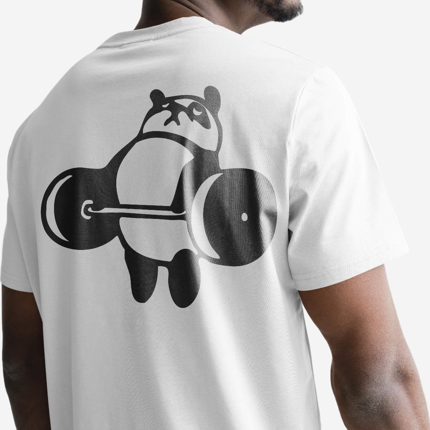 UNBRK Fitness White T-Shirt - The Panda Way