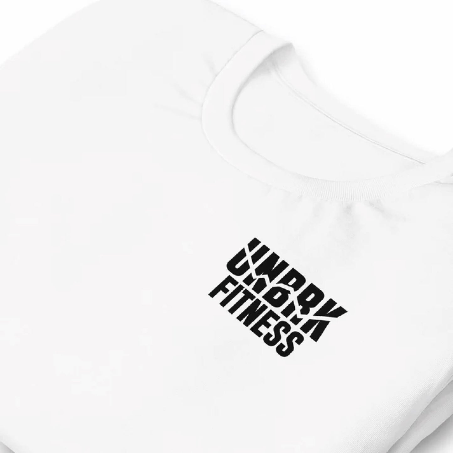 UNBRK Fitness White T-Shirt - The Panda Way