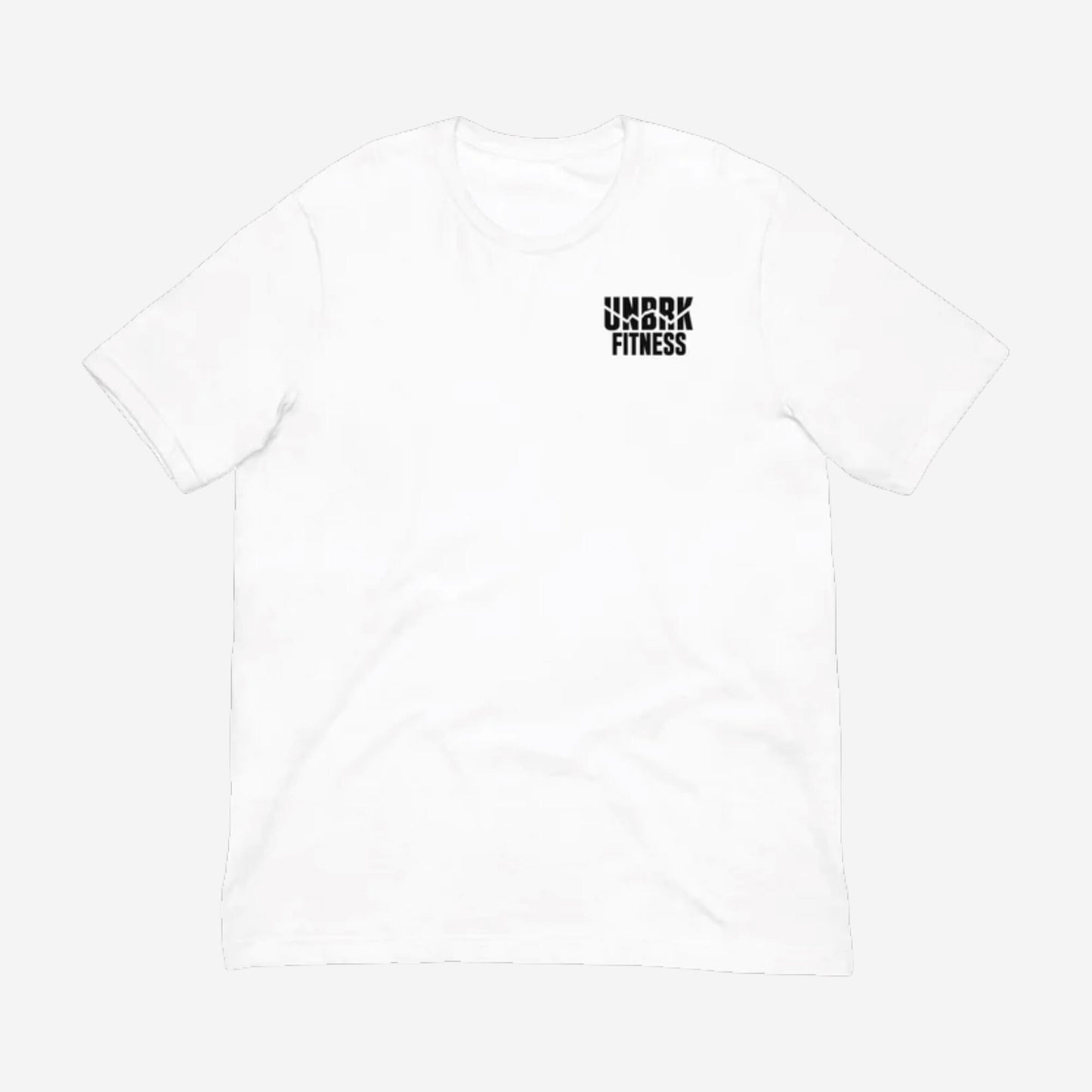 UNBRK Fitness White T-Shirt - The Panda Way