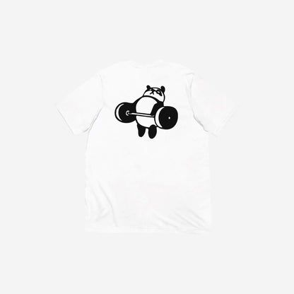 UNBRK Fitness White T-Shirt - The Panda Way