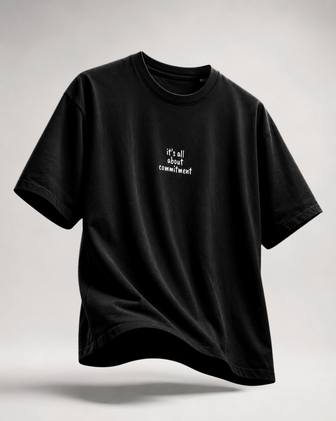 UNBRK Fitness T-shirt 'It's All About Commitment' 2 Pack - Black & White