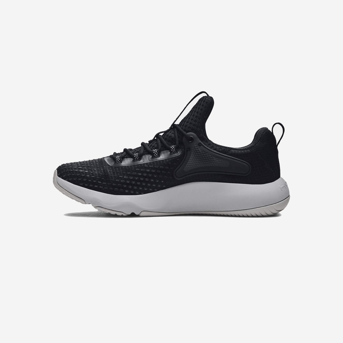 Under Armour hovr rise 4 trainers black - side view