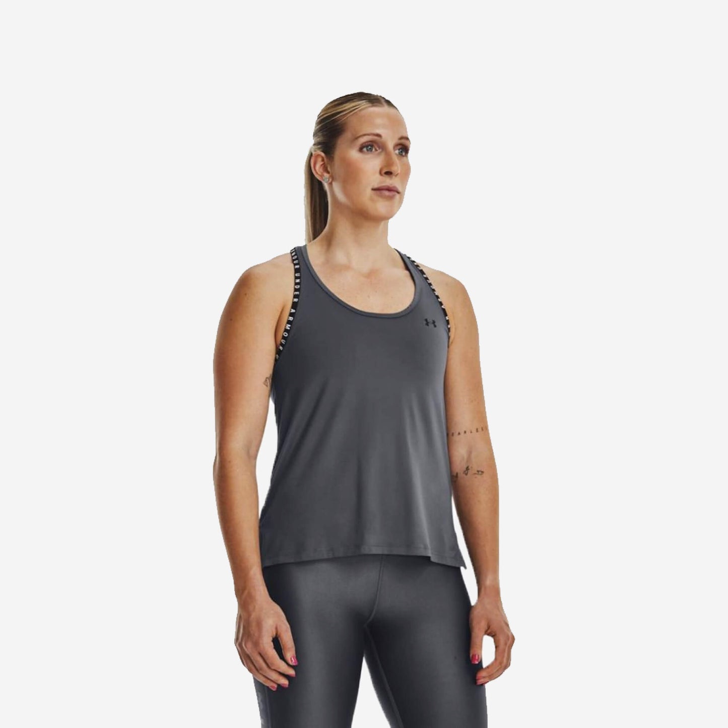 Under Armour knockout tank top grey