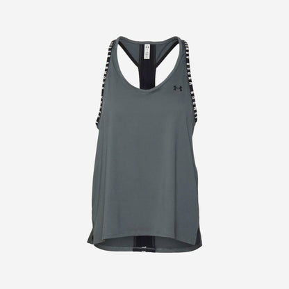 Under Armour knockout tank top grey - front view